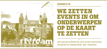 Soundbite 96: We zetten events in om onderwerpen op de kaart te zetten
